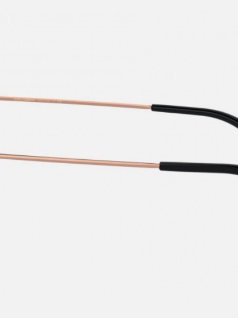 Dolce&Gabbana DG6130 Sunglasses in Black with Rose Gold Temples - Picture 11 of 11